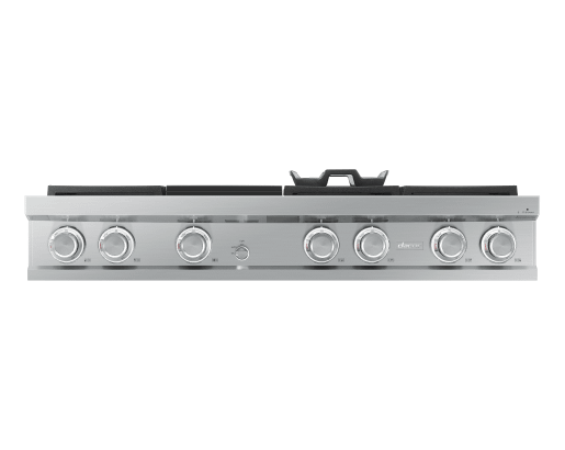 48" Rangetop, Silver Stainless Steel, Natural Gas