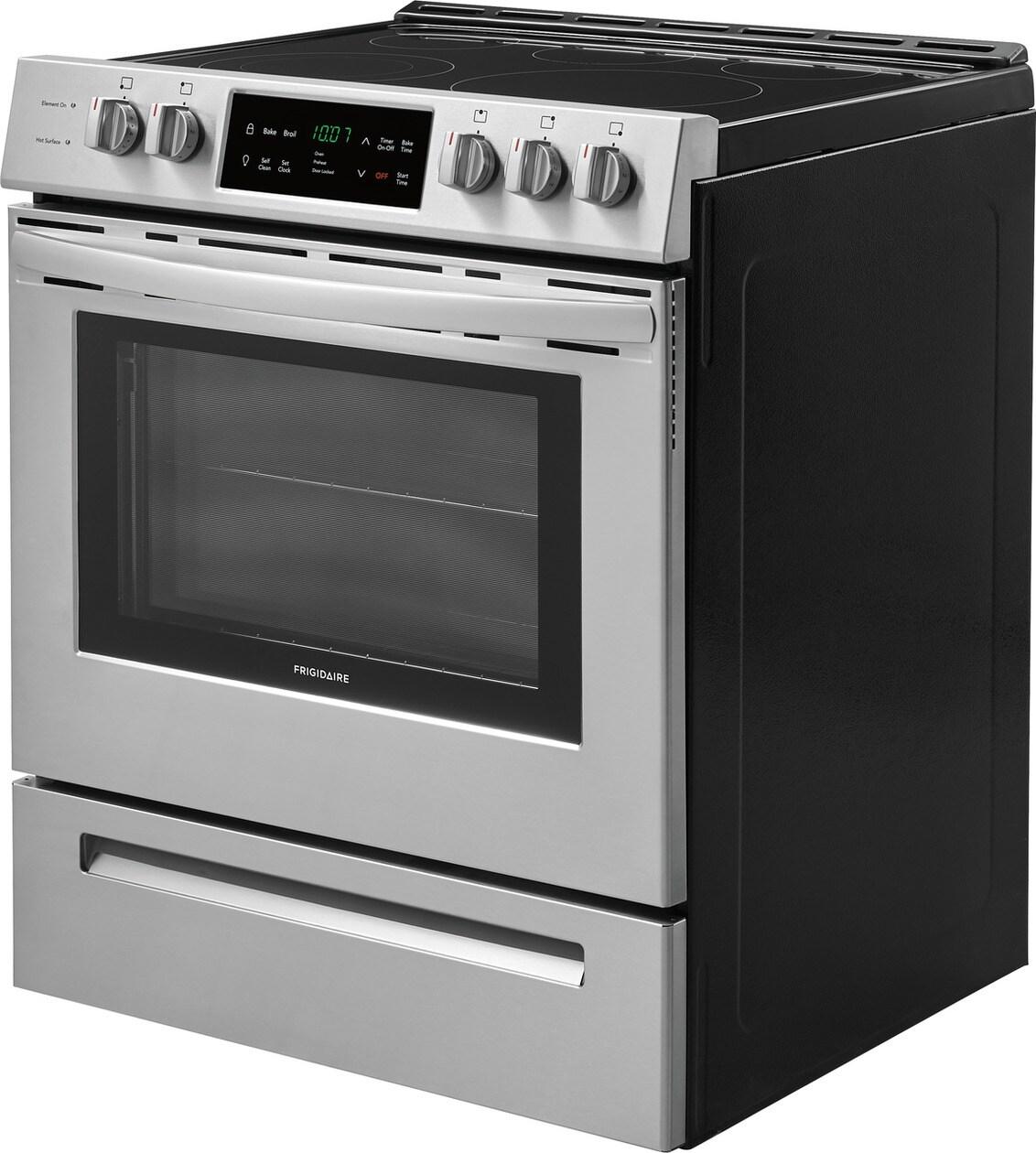 Frigidaire 30" Front Control Freestanding Electric Range
