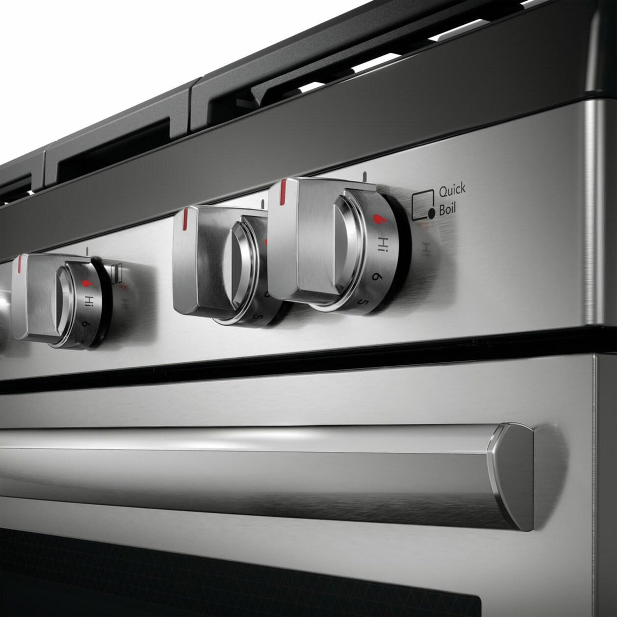 30" Rear Control Gas Range with Total Convection