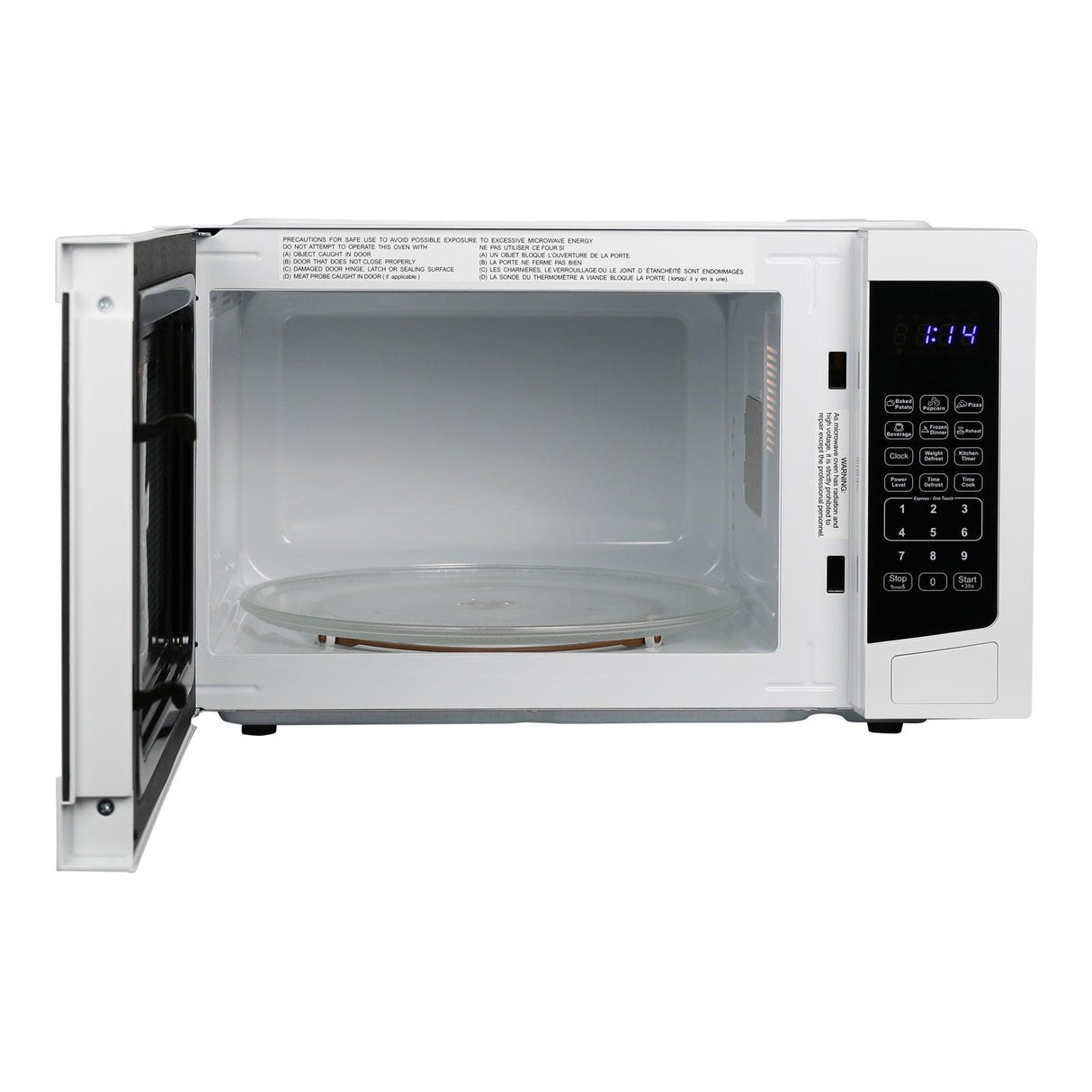 Avanti 1.1 cu. ft. Microwave Oven - White
