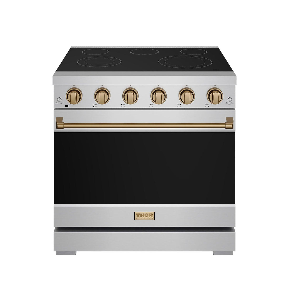36 Inch Professional Electric Range In Stainless Steel/bronze Gordon Ramsay Series