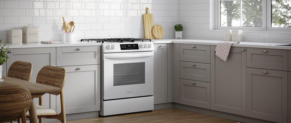 30" Front Control Gas Range with Quick Boil