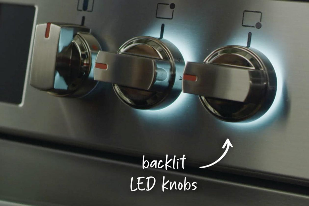 30" Front Control Gas Range with Total Convection