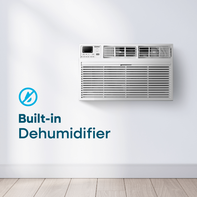 Element Through-the-Wall 12,000 BTU, 230V Air Conditioner - White (ETTW12EV)