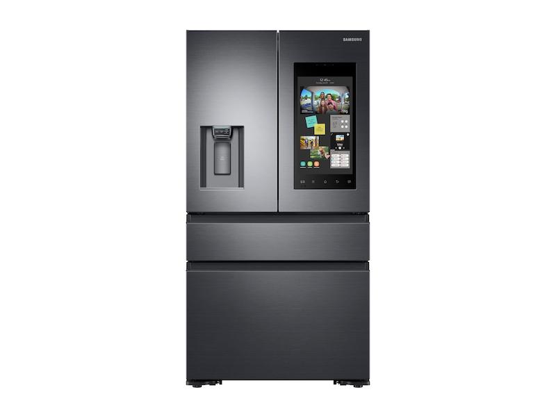 22 cu. ft. Family Hub™ Counter Depth 4-Door French Door Refrigerator in Black Stainless Steel