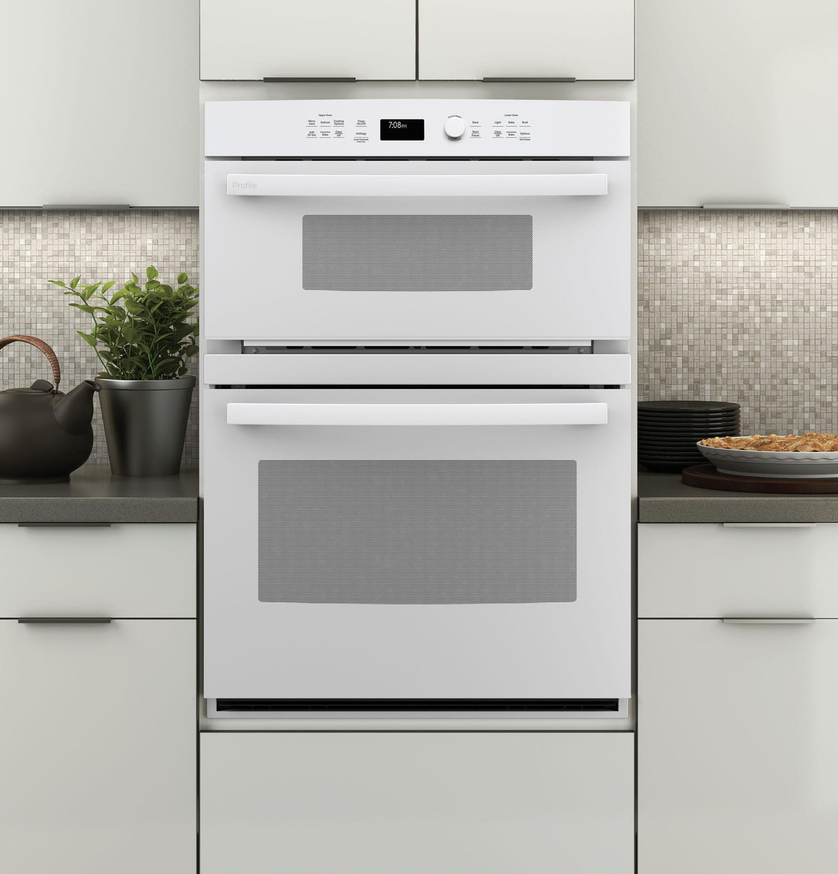GE Profile™ 30" Built-In Combination Convection Microwave/Convection Wall Oven