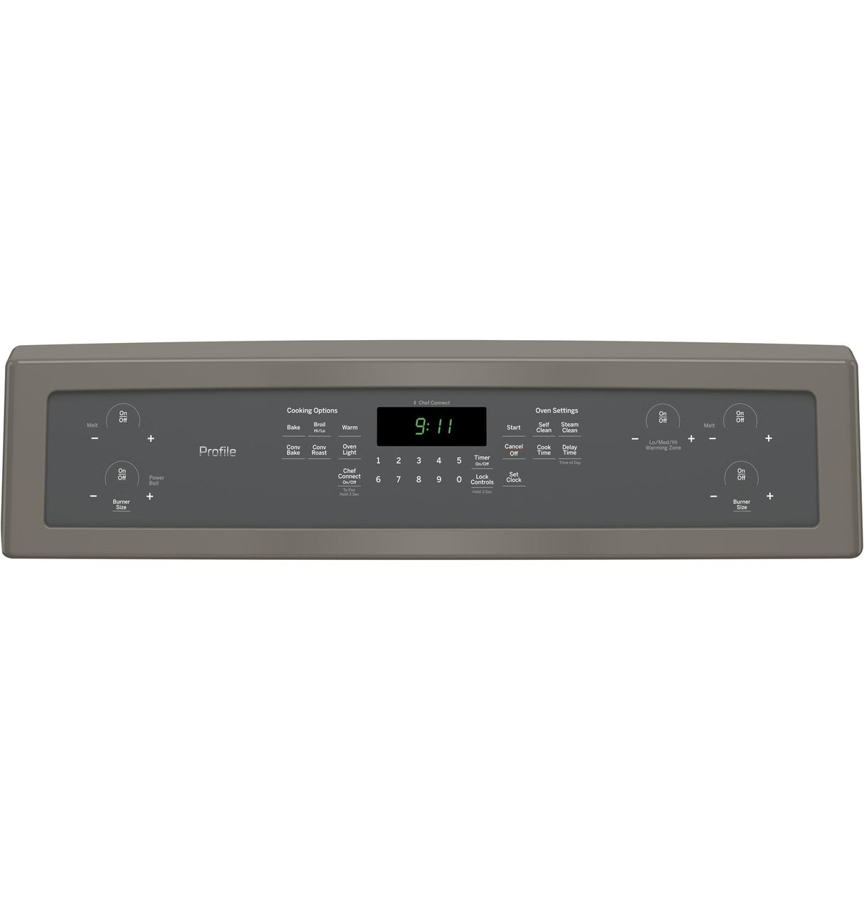 GE Profile™ 30" Free-Standing Electric Convection Range