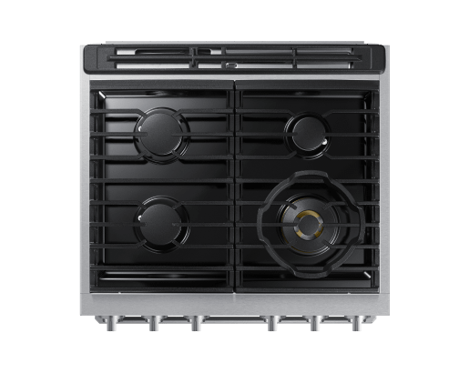 30" Range, Silver Stainless, Natural Gas/Liquid Propane