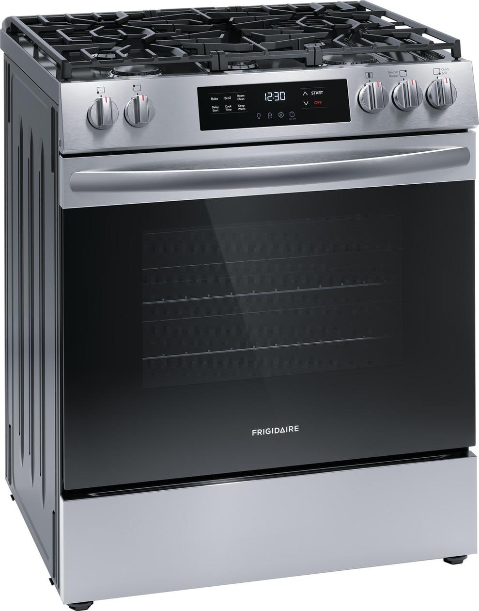 30" Front Control Gas Range with Quick Boil