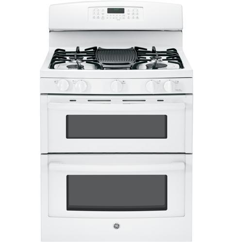 GE® 30" Free-Standing Gas Double Oven Range with Convection