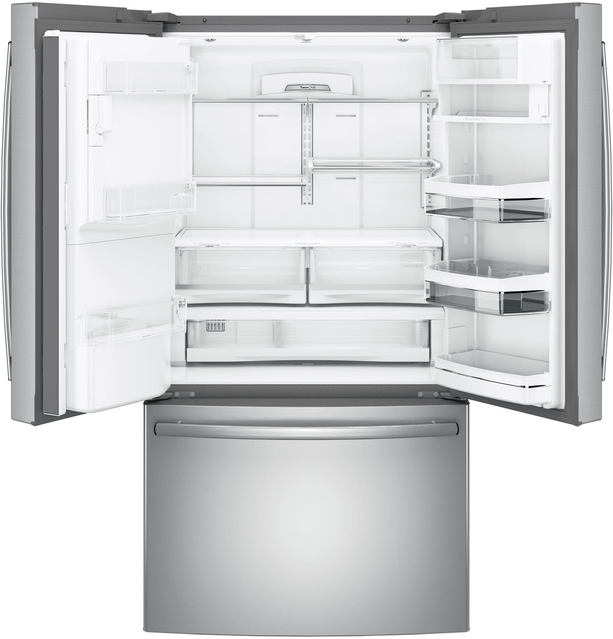 GE Profile™ Series ENERGY STAR® 22.1 Cu. Ft. Smart Counter-Depth French-Door Refrigerator with Keurig® K-Cup® Brewing System