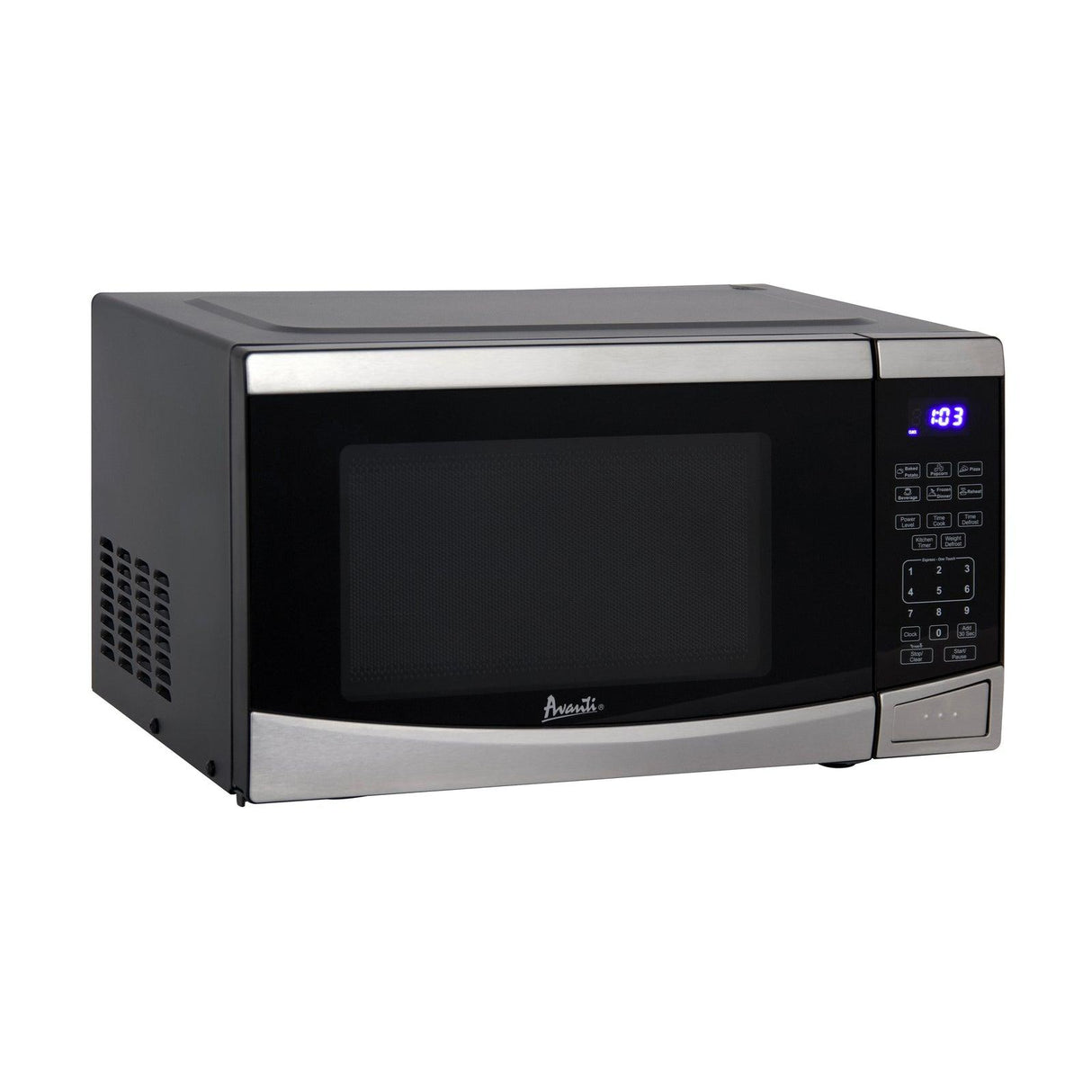 Avanti 0.9 Cu. Ft. Microwave Oven, Digital - White