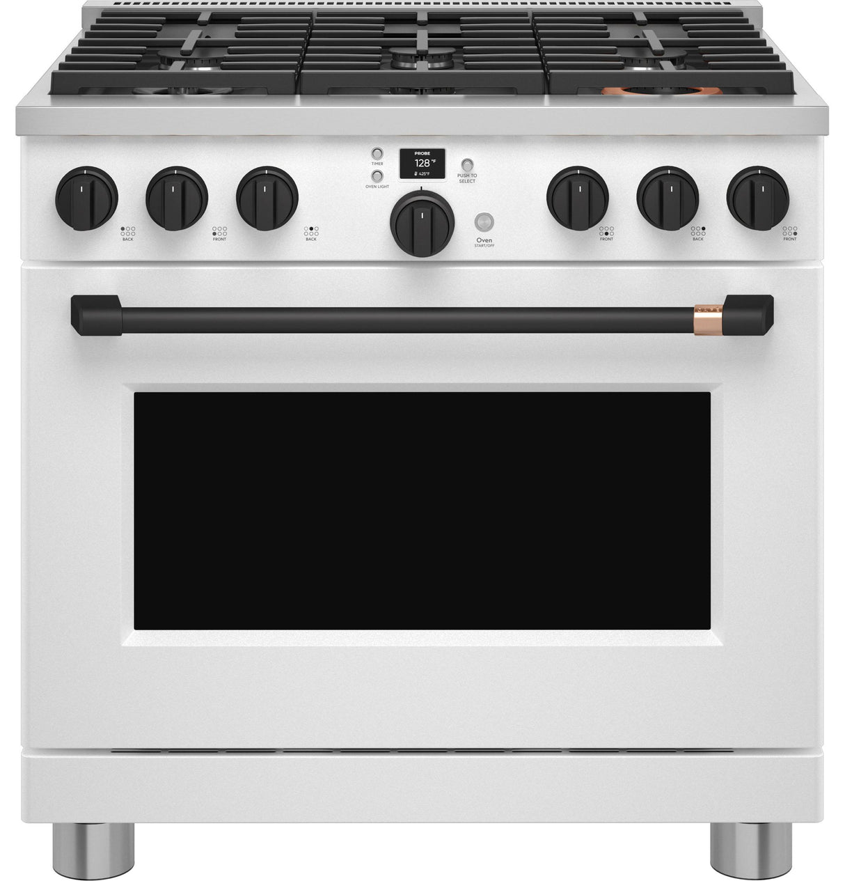 Café™ 36" Smart Dual-Fuel Commercial-Style Range with 6 Burners (Natural Gas)