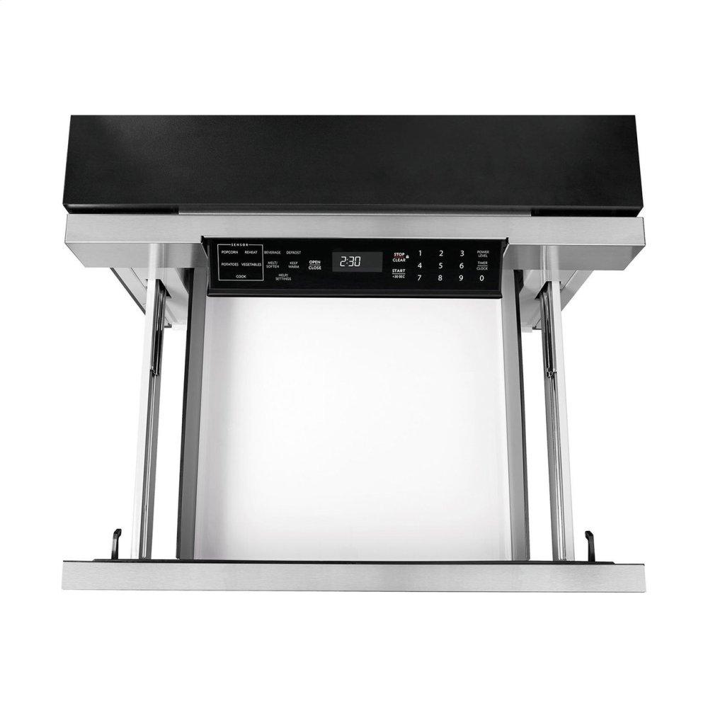 30 in. 1.2 cu. ft. 950W Sharp Stainless Steel Microwave Drawer