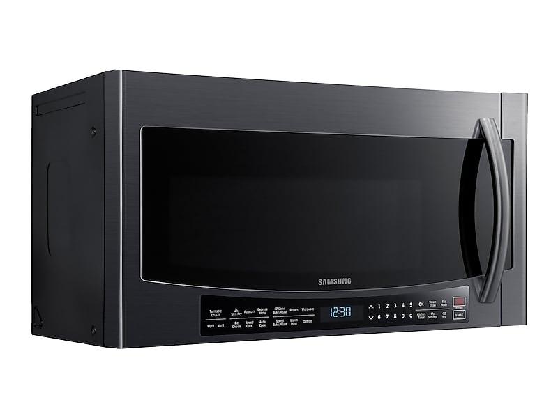 1.7 cu. ft. Over-the-Range Convection Microwave in Fingerprint Resistant Black Stainless Steel