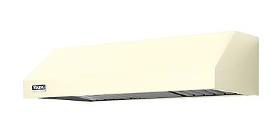 30" Wide 10" High Wall Hood + Ventilator, No Brass Accent