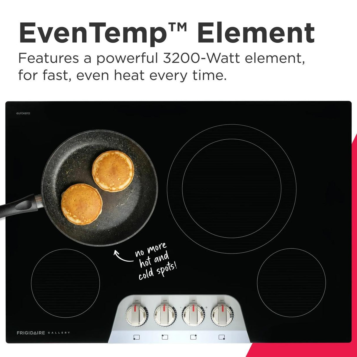 30" Electric Cooktop