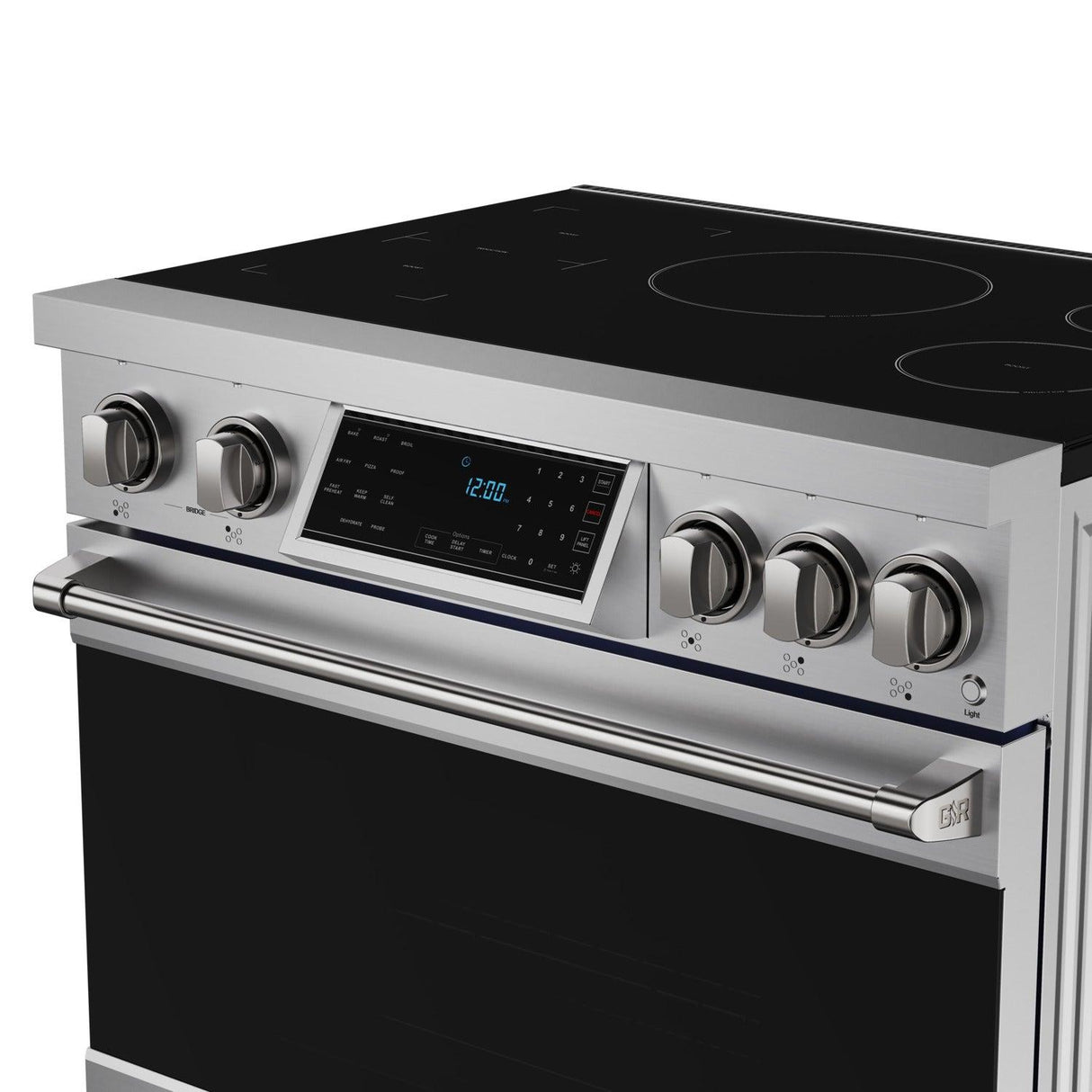 36 Inch Professional Induction Range With Tilt Panel Touch Control In Stainless Steel Gordon Ramsay Series