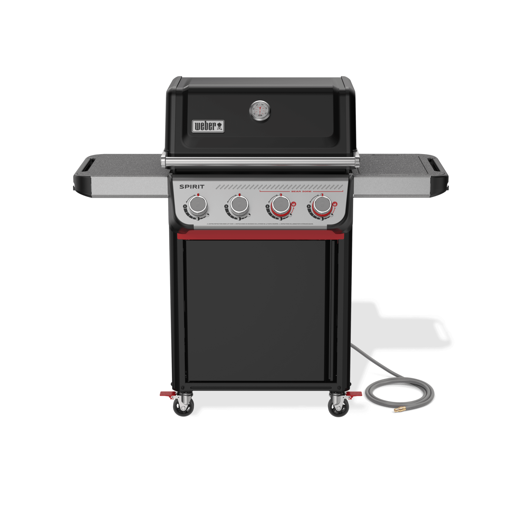 Spirit® E-425C Gas Grill (Natural Gas) - Black