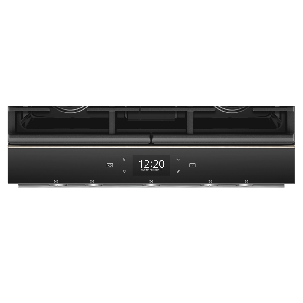 5.8 cu. ft. Smart Slide-in Gas Range with EZ-2-Lift™ Hinged Cast-Iron Grates