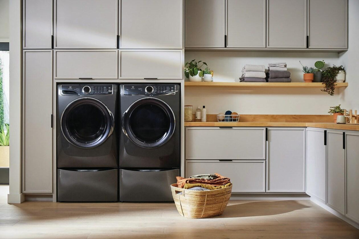 Front Load Perfect Steam™ Electric Dryer with Balanced Dry™ and Instant Refresh - 8.0 Cu. Ft.