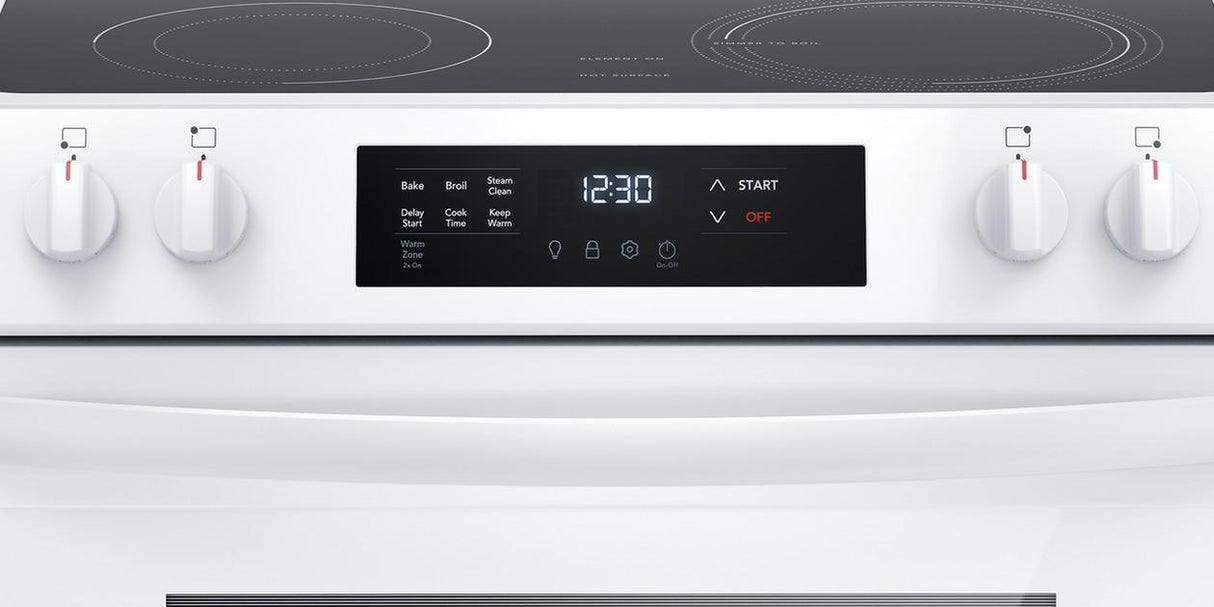 30" Front Control Electric Range