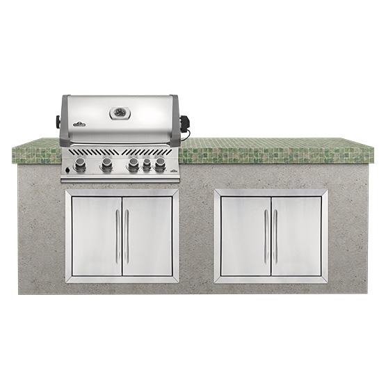 Built-In Prestige 500 with Infrared Rear Burner