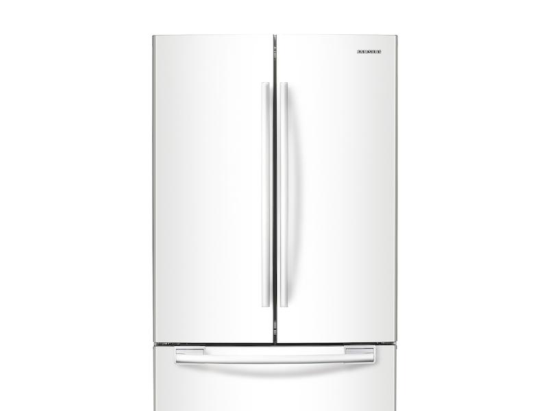 18 cu. ft. Counter Depth French Door Refrigerator in White