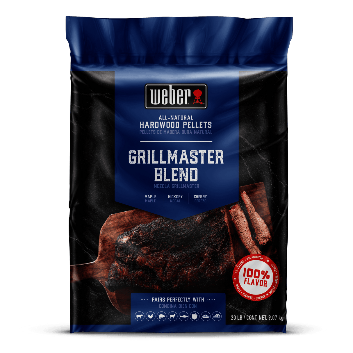 GrillMaster Blend All-Natural Hardwood Pellets