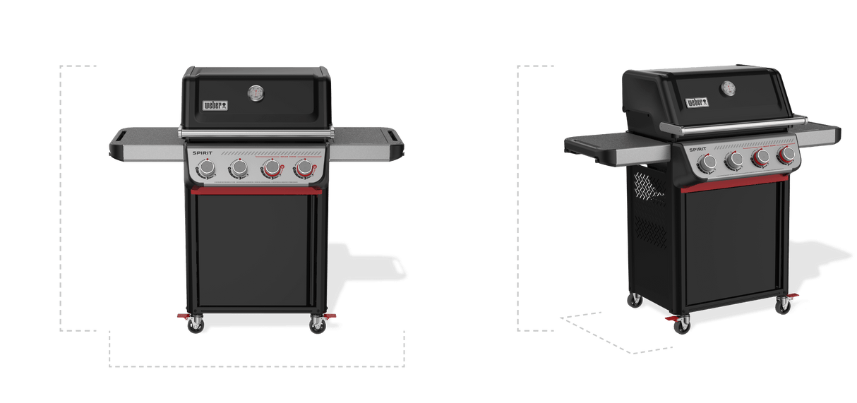 Spirit® E-425C Gas Grill (Liquid Propane) - Black