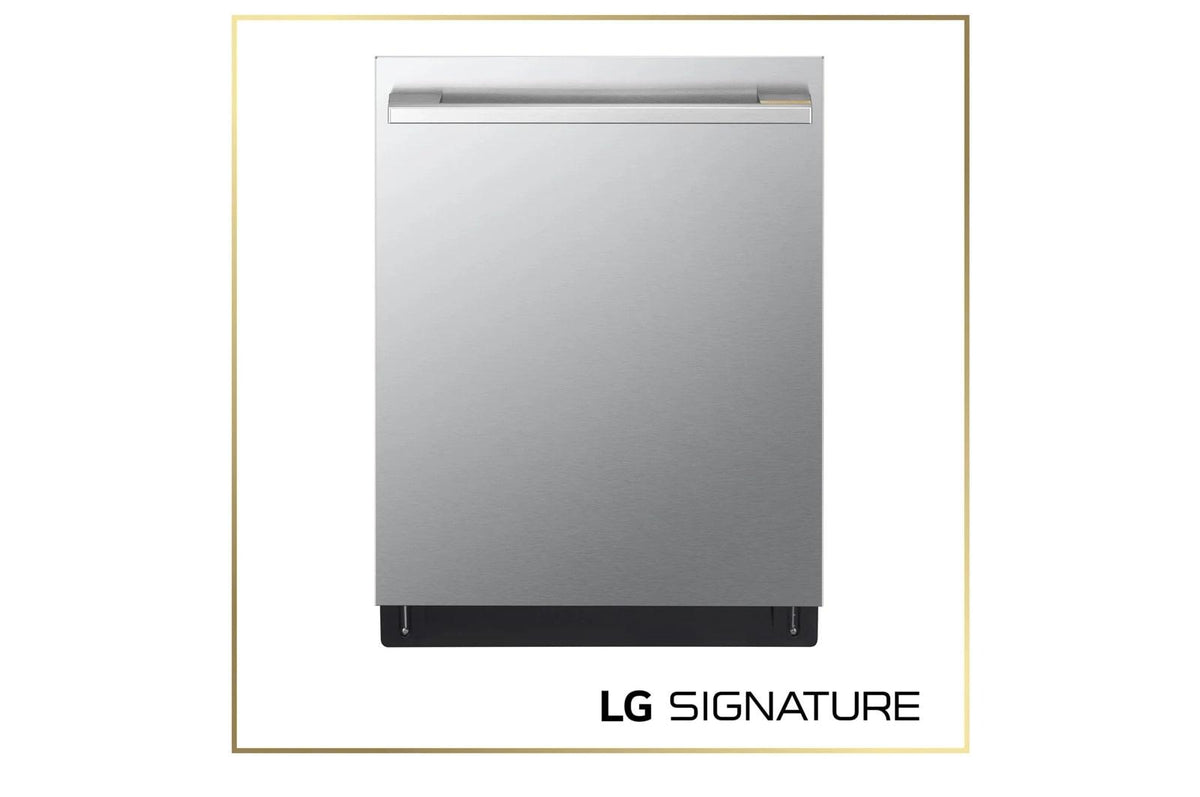 LG SIGNATURE FlushFit™ Dishwasher with 1-Hour Wash & Dry, QuadWash® Pro, and Dynamic Heat Dry™ with AutoVent™ Dry