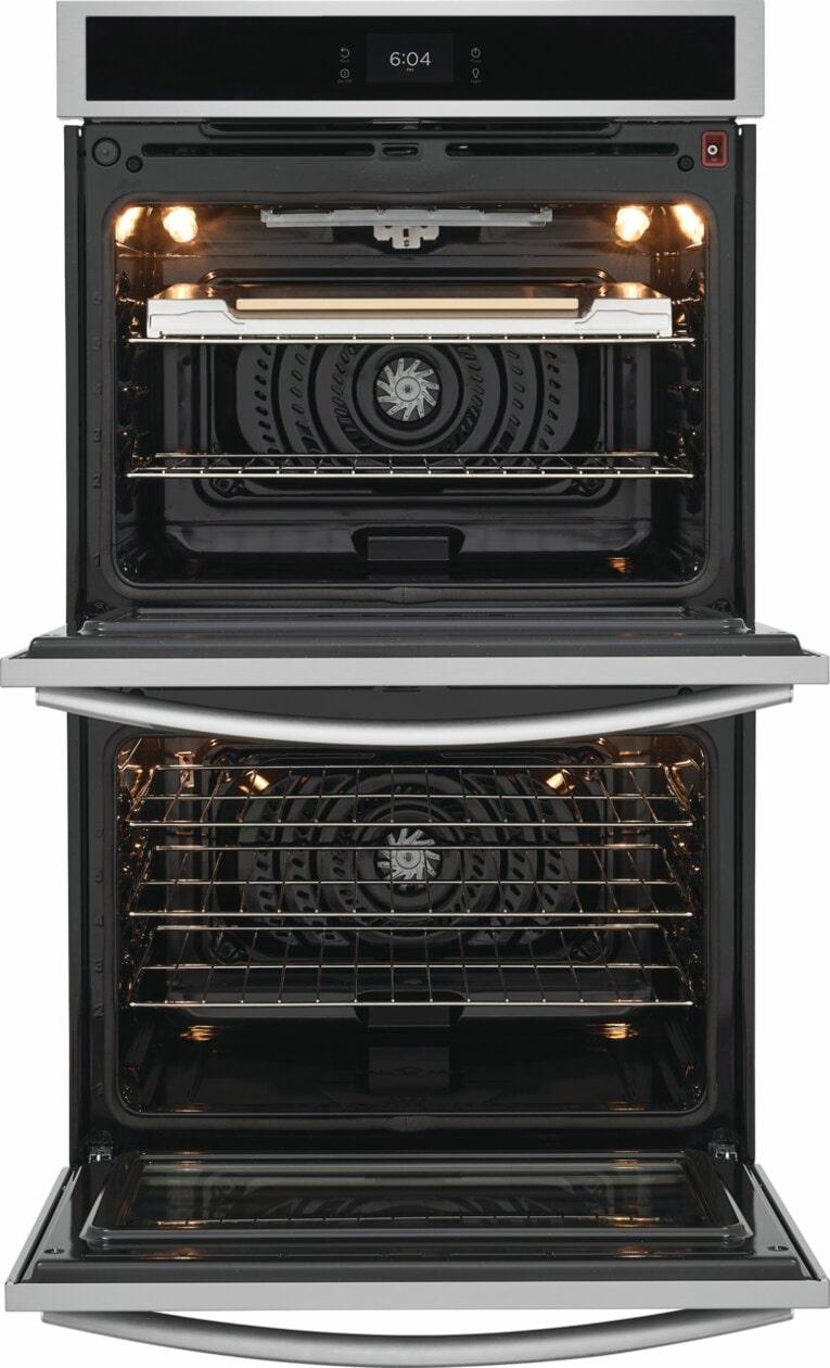 30" Double Electric Wall Oven with Stone-Baked Pizza
