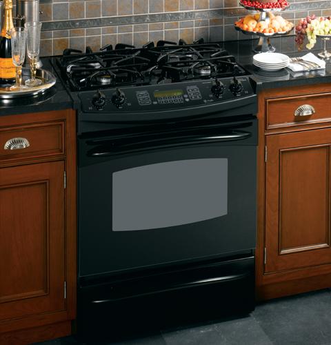 GE Profile 30" Dual Fuel Slide-In Range