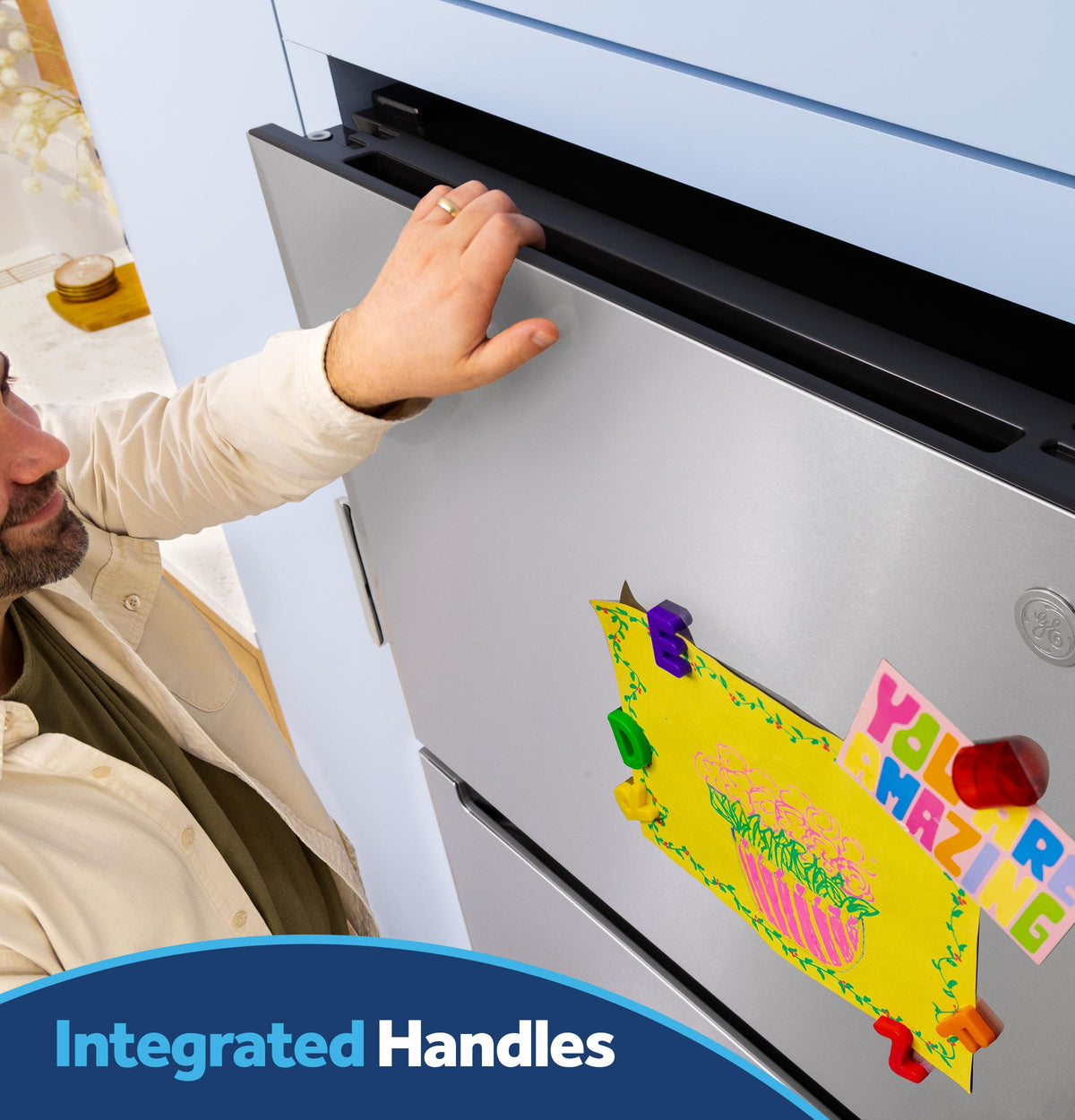 GE 19 Cu. Ft. Garage Ready Top-Freezer Refrigerator