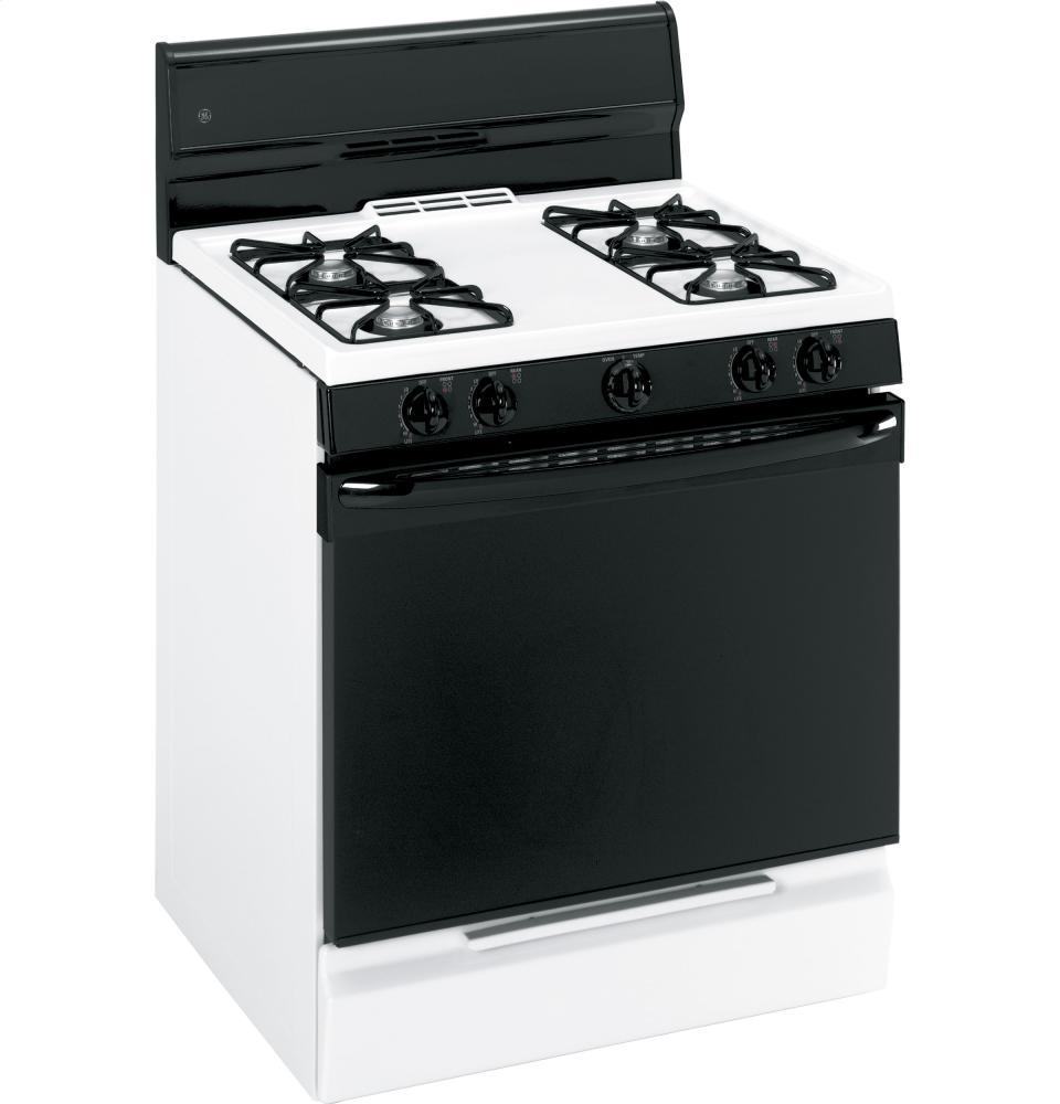 GE® 30" Free-Standing Gas Range