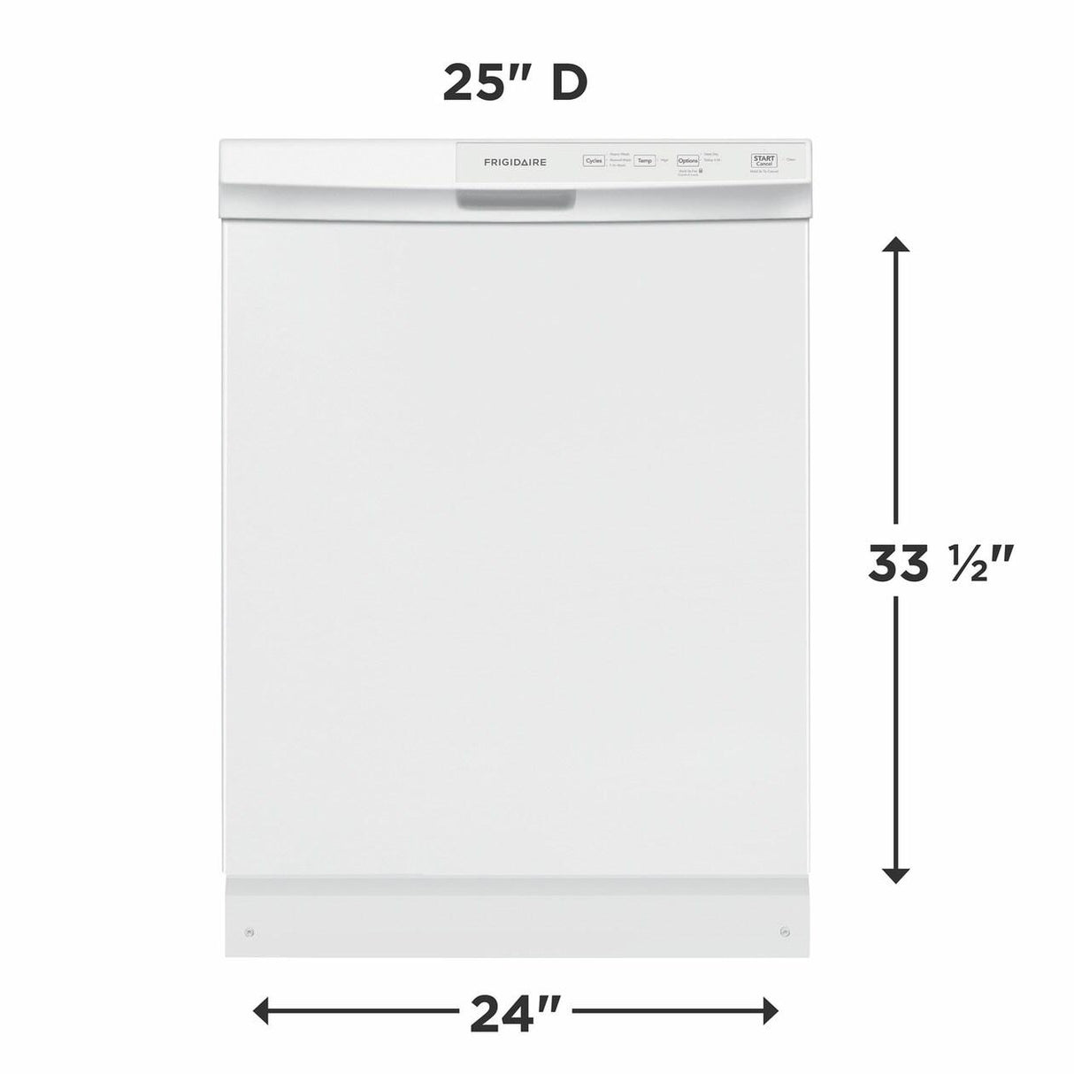 24" Built-In Dishwasher