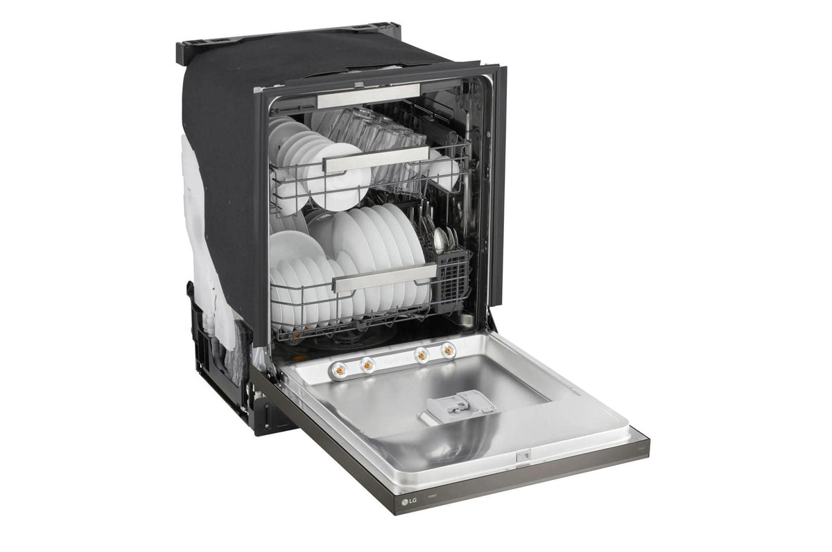 Smart FlushFit™ Top Control Dishwasher with 1-Hour Wash & Dry, QuadWash® Pro, TrueSteam® and Dynamic Heat Dry™ w/AutoVent Dry™