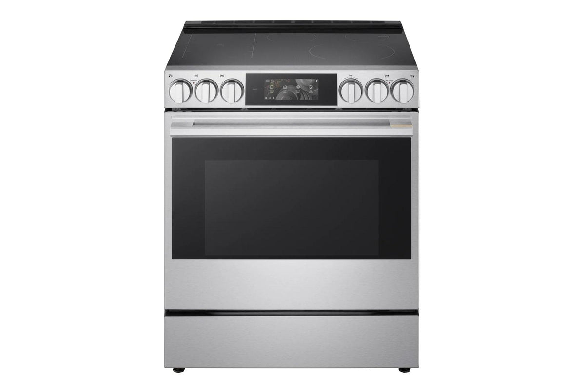 LG SIGNATURE 6.3 cu. ft. Smart Induction Slide-In Range with Dynamic ProBake Convection®, Air Fry, Air Sous Vide, Pizza mode and AI Gourmet Camera