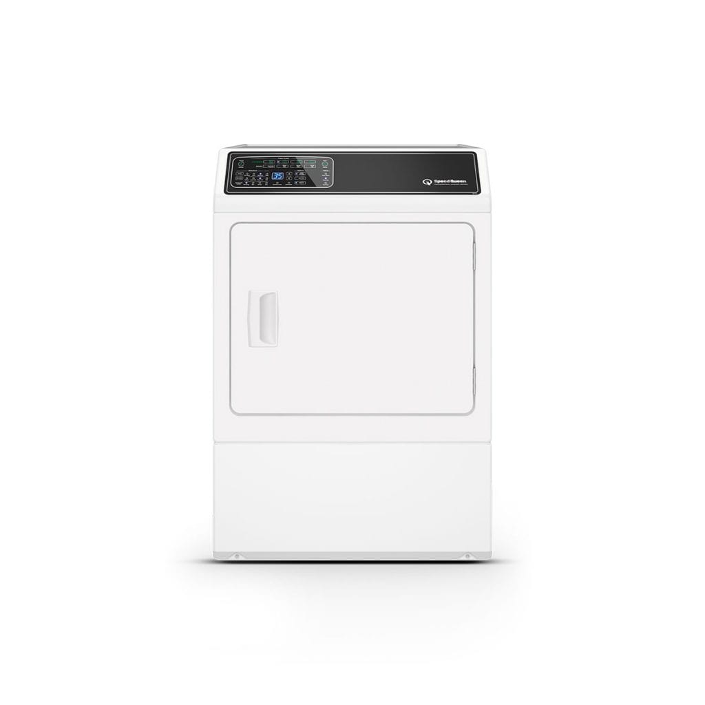 DF7 White Gas Dryer with Front Control 5-Year Warranty