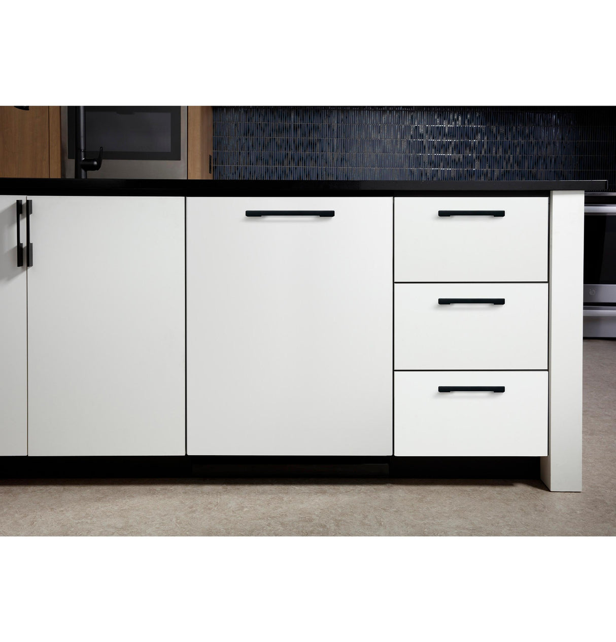 GE Profile™ ENERGY STAR® Panel-Ready Top Control Stainless Interior Dishwasher with Microban™ Antimicrobial Technology