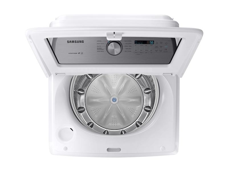 5.4 cu. ft. Top Load Washer with Active WaterJet in White