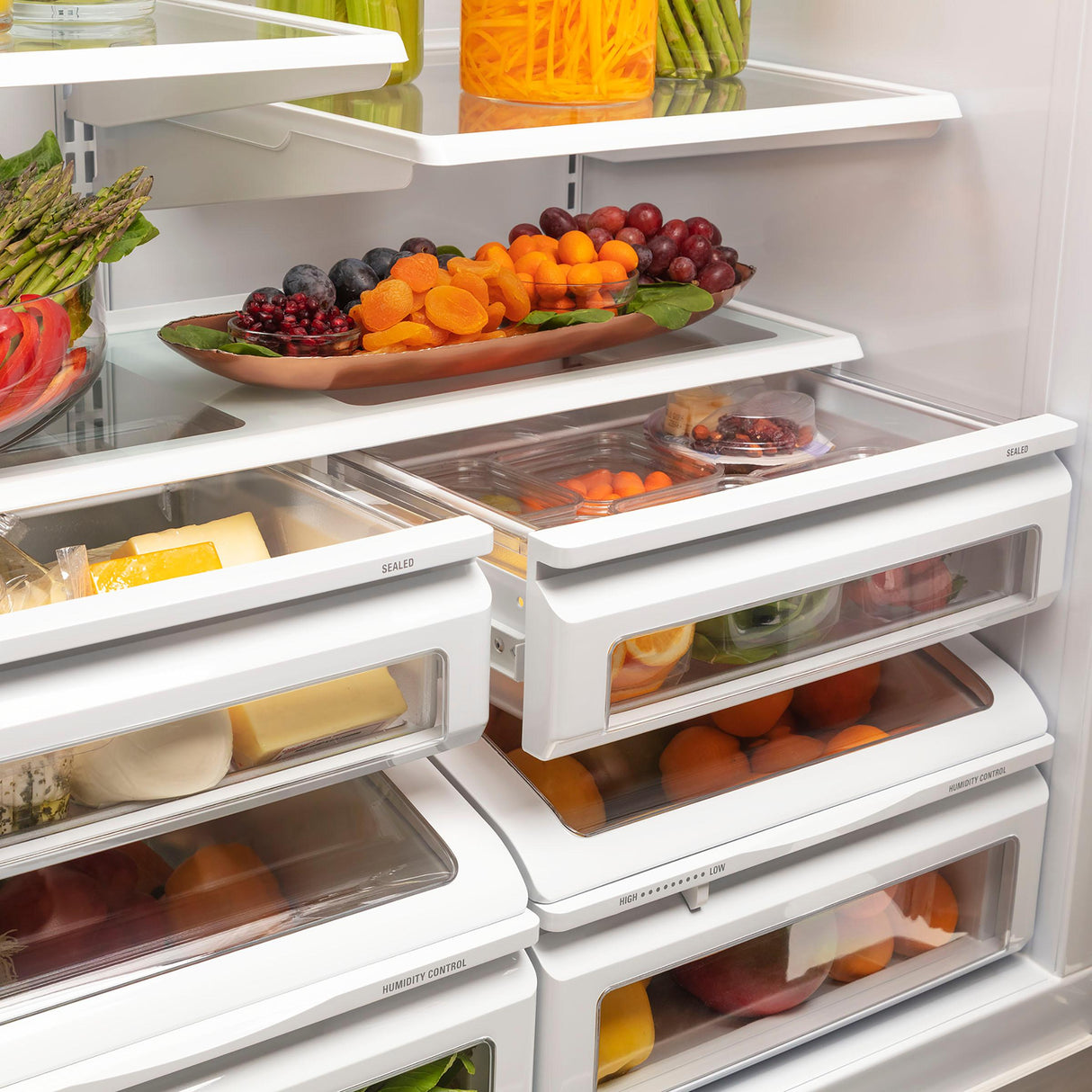 Café™ 21.3 Cu. Ft. Built-In Bottom-Freezer Refrigerator