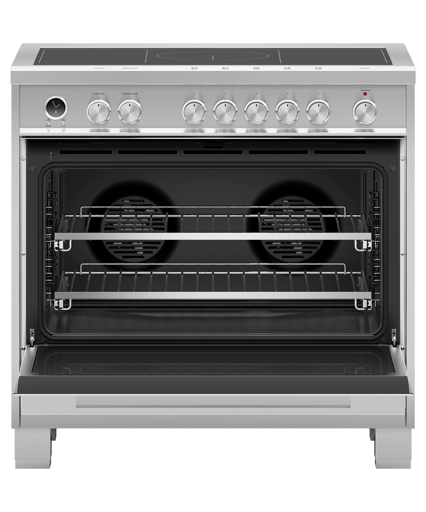 36" Series 9 Contemporary 5 Zone Induction Self-Cleaning Range