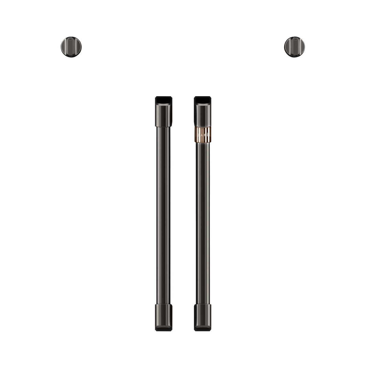 Café™ 2 French-Door Handles - Brushed Black