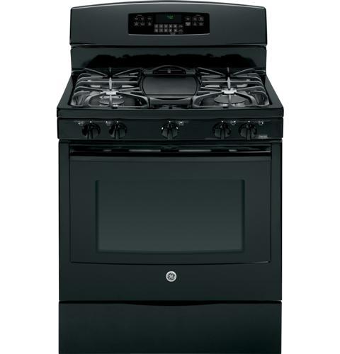 GE® 30" Free-Standing Gas Convection Range