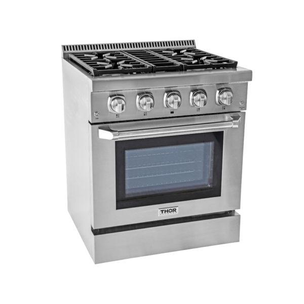 30 Inch Professional Dual Fuel Range In Stainless Steel