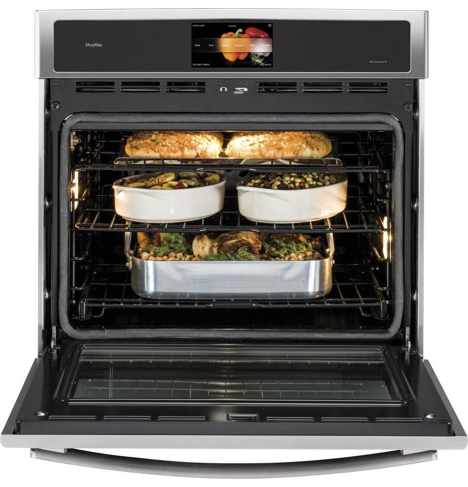 GE Profile™ Series 30" Built-In Single Convection Wall Oven