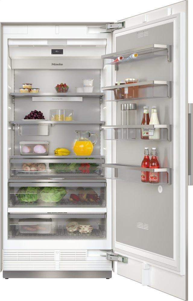 K 2902 SF Stainless steel/CleanSteel - MasterCool™ refrigerator For high-end design and technology on a large scale.