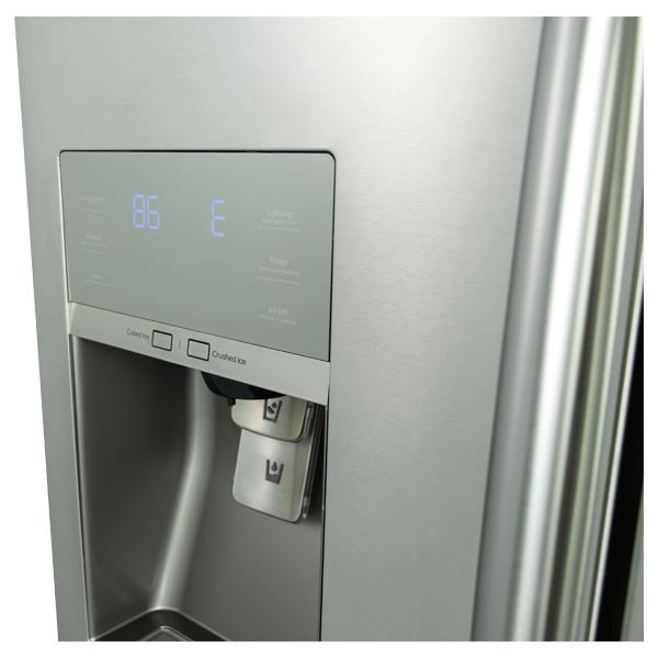 36" Wide, 31 cu. ft. French Door Refrigerator, with Dual Ice Maker (Stainless Steel)