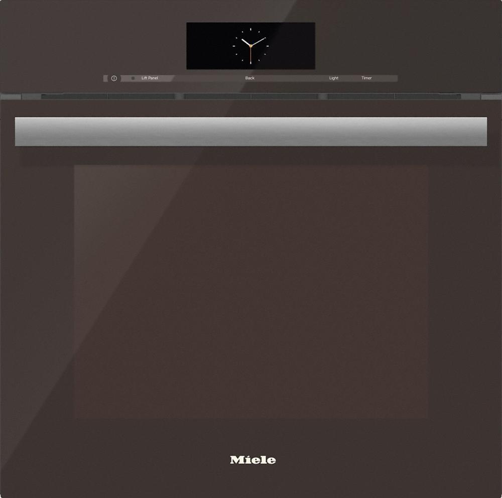 DGC 6865 AM Steam oven with full-fledged oven function and XXL cavity - the Miele all-rounder with mains water connection for discerning cooks.
